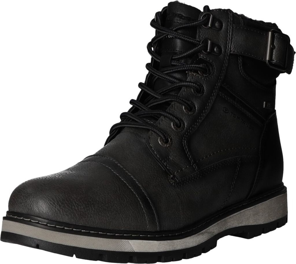 Tom Tailor Herren Schnürboot grau