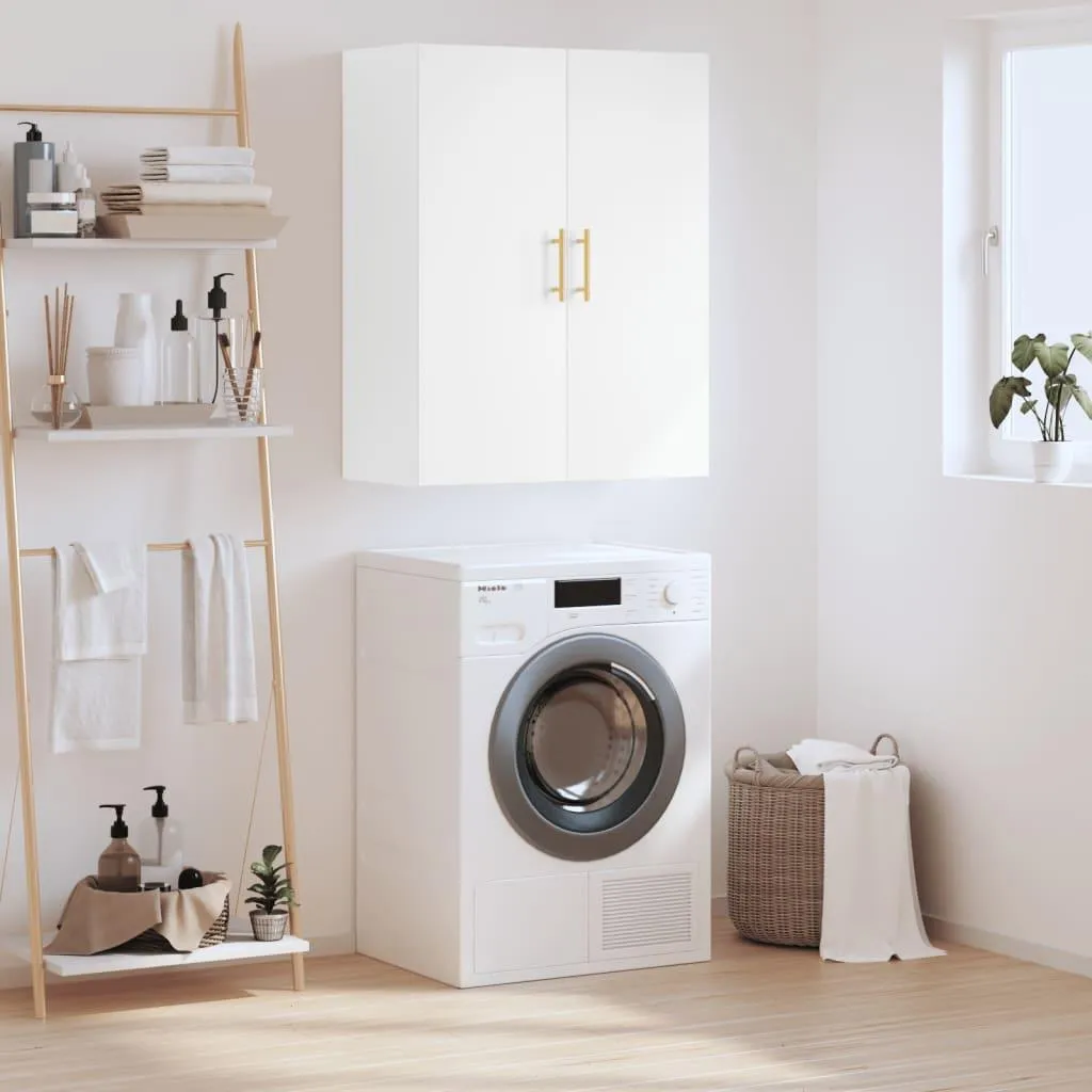Mobile a Parete vidaXL Bianco 69,5x34x90 cm | Struttura Rinforzata