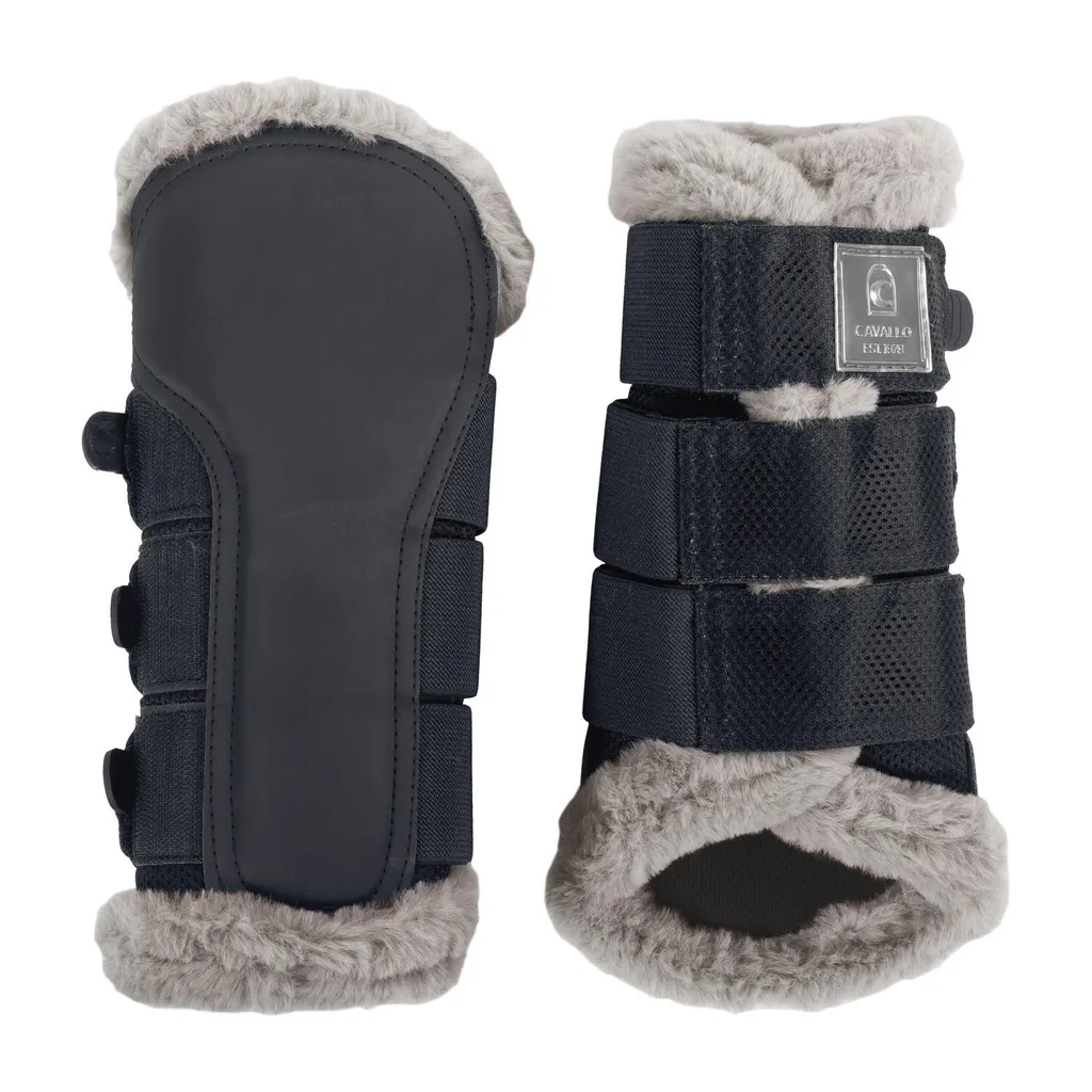 Ghette Equitazione Cavallo JOCA Nere Taglia L - Mesh e Comfort