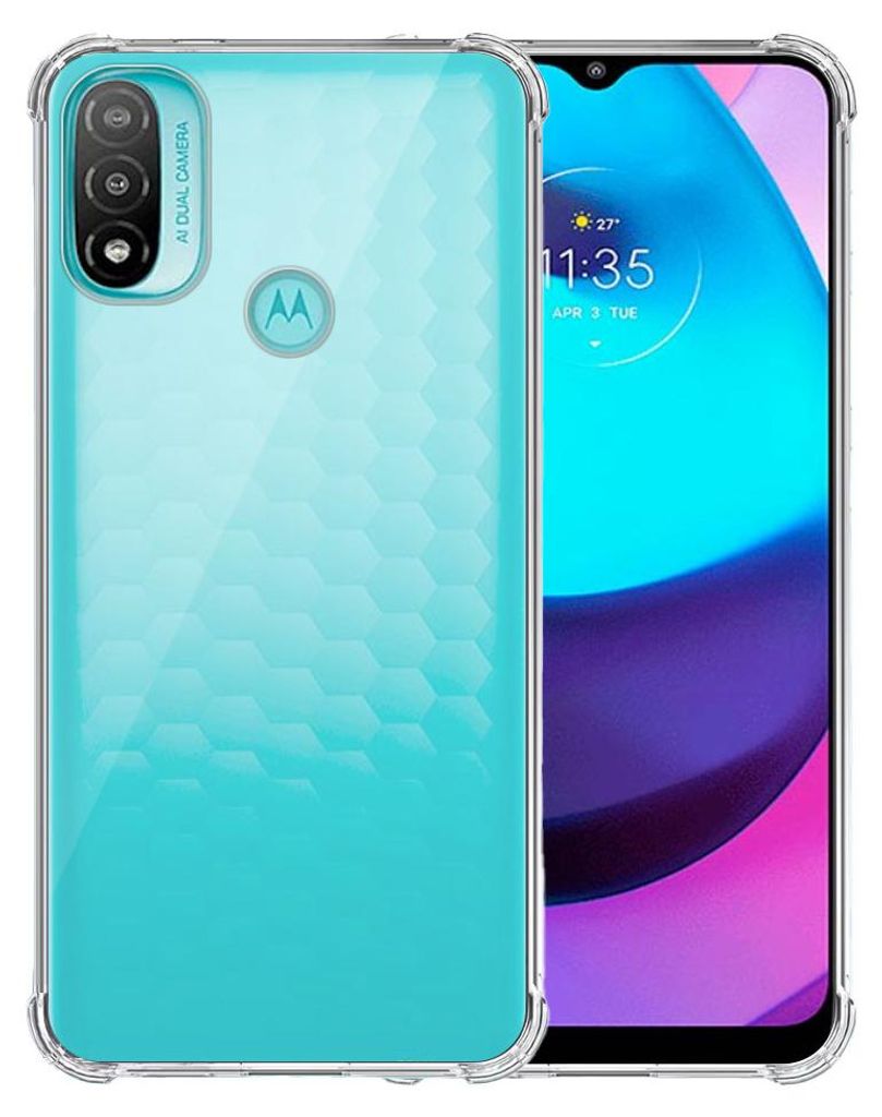Custodia per Motorola Moto E20 trasparente - Custodia in Immagine del prodotto 