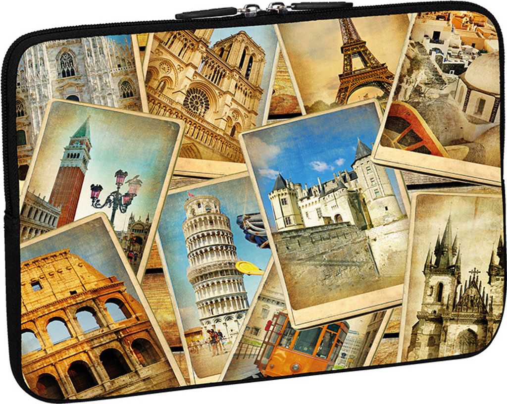 PEDEA Design Tablethülle: vintage travel 10,1