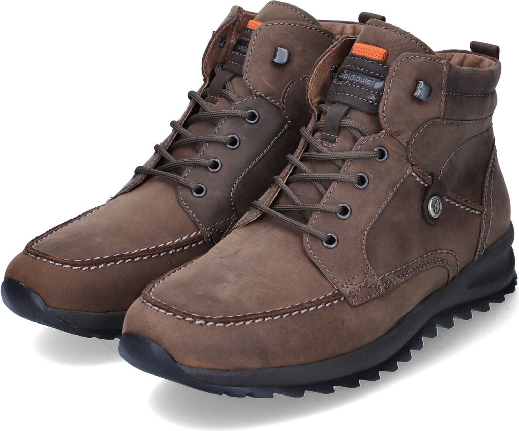 Waldläufer Schnürboots Helle Damen 31343734393730 Braun 44 1/2 EU