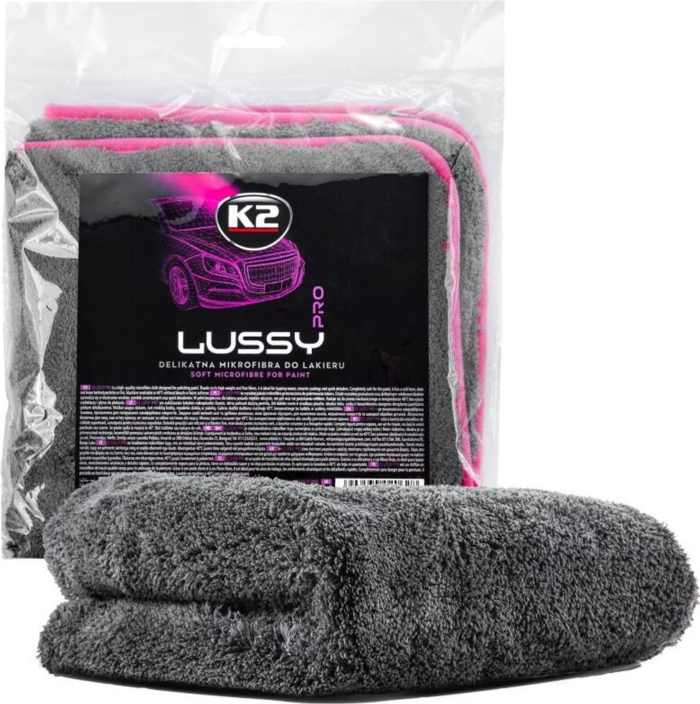 K2 Lussy Pro Mikrofaser-Tuch Zum Polieren Und Trocknen Des Autos