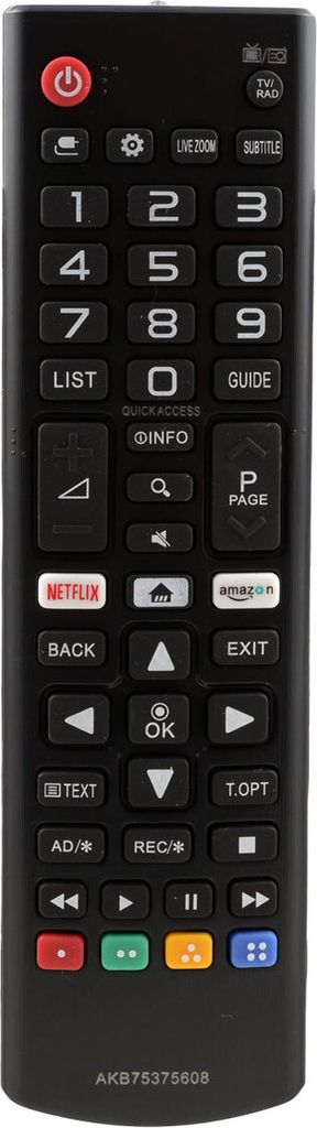 Télécommande azurano AKB75375608 pour LG 4K UHD LK UK SK & Image du produit 