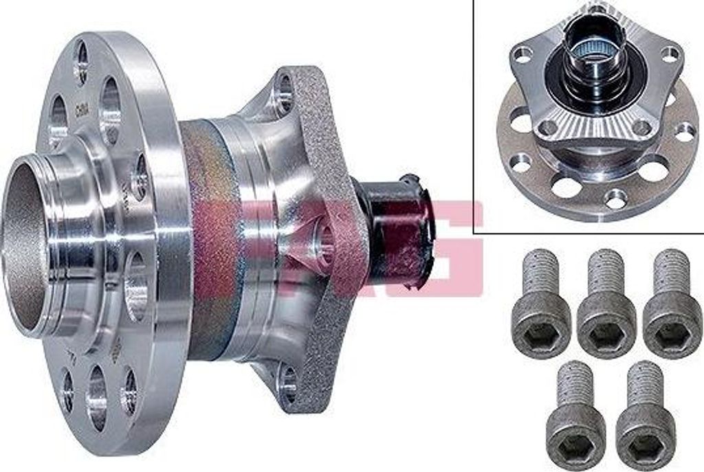 FAG 713 6105 00 Radlagersatz OE 8E0501611 kompatibel mit A6 4B, Superb, Passat 3B