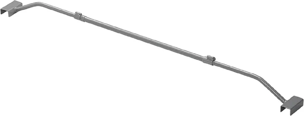 Asta Telescopica per Telone Piatto Rimorchio 100-155 cm Robusta
