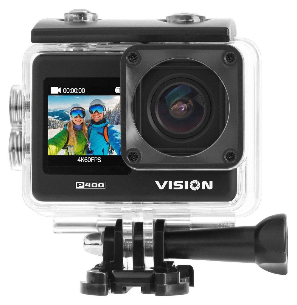4K 60FPS Sportkamera Kruger&Matz Vision P400 Zubehör Produktbild 