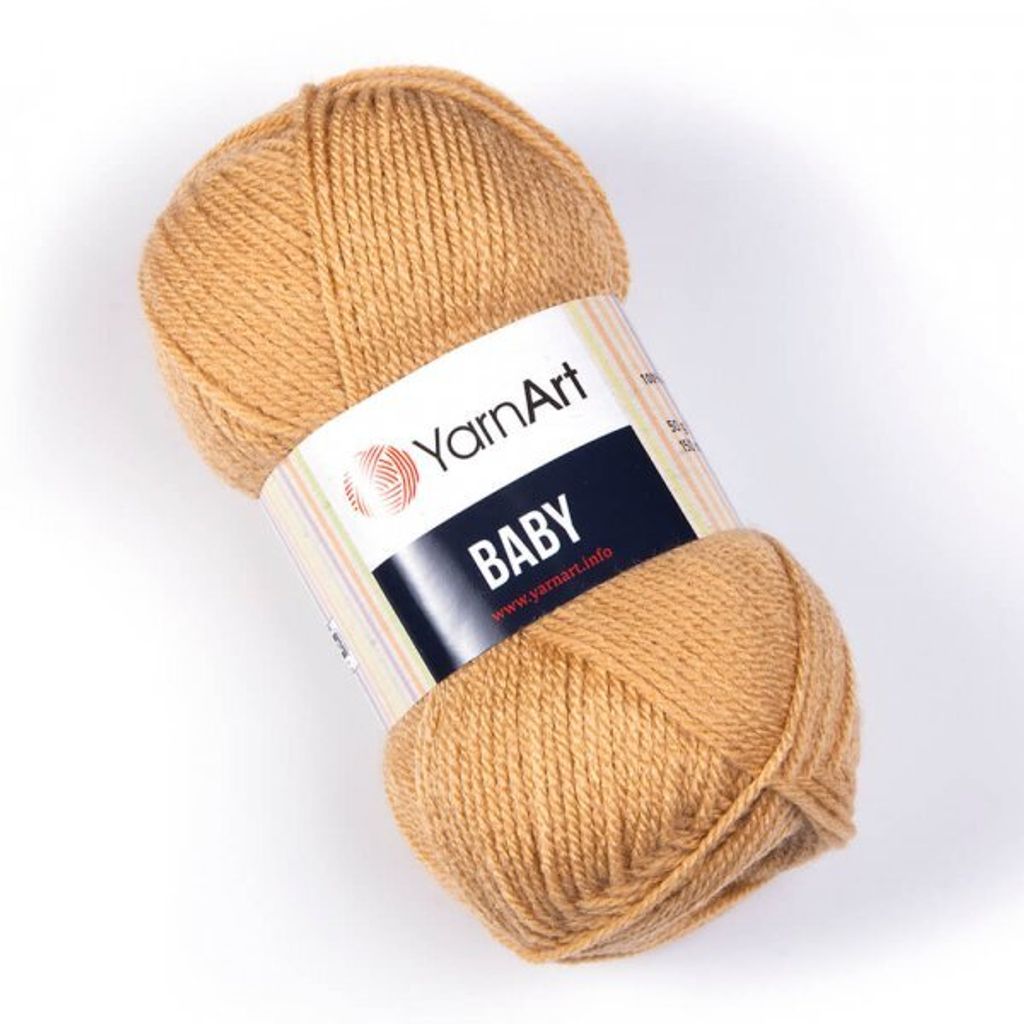 Yarn Art Baby 805 Caramel Pletacia priadza Obrázok produktu 
