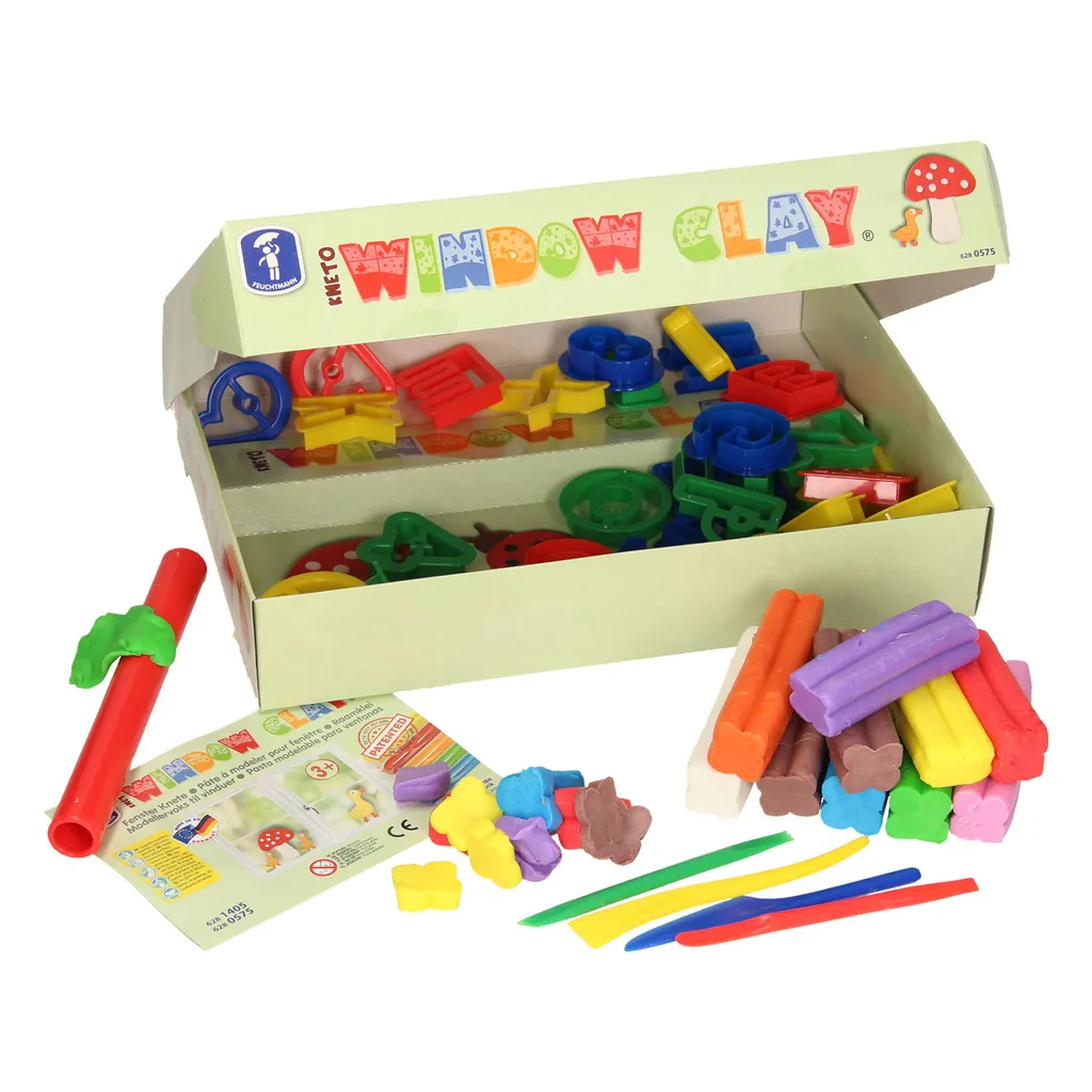 Kneto Maxi Box Feuchtmann : Pâte à Modeler Vitre Lavable et Souple - 4