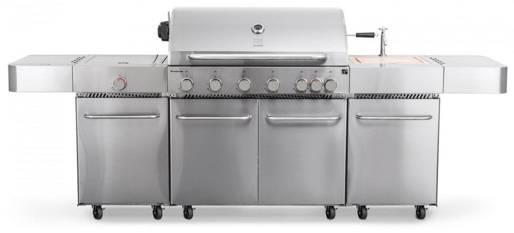 G21 Nevada BBQ Kitchen Premium Line Gasgrill, 8 Brenner +  Produktbild 