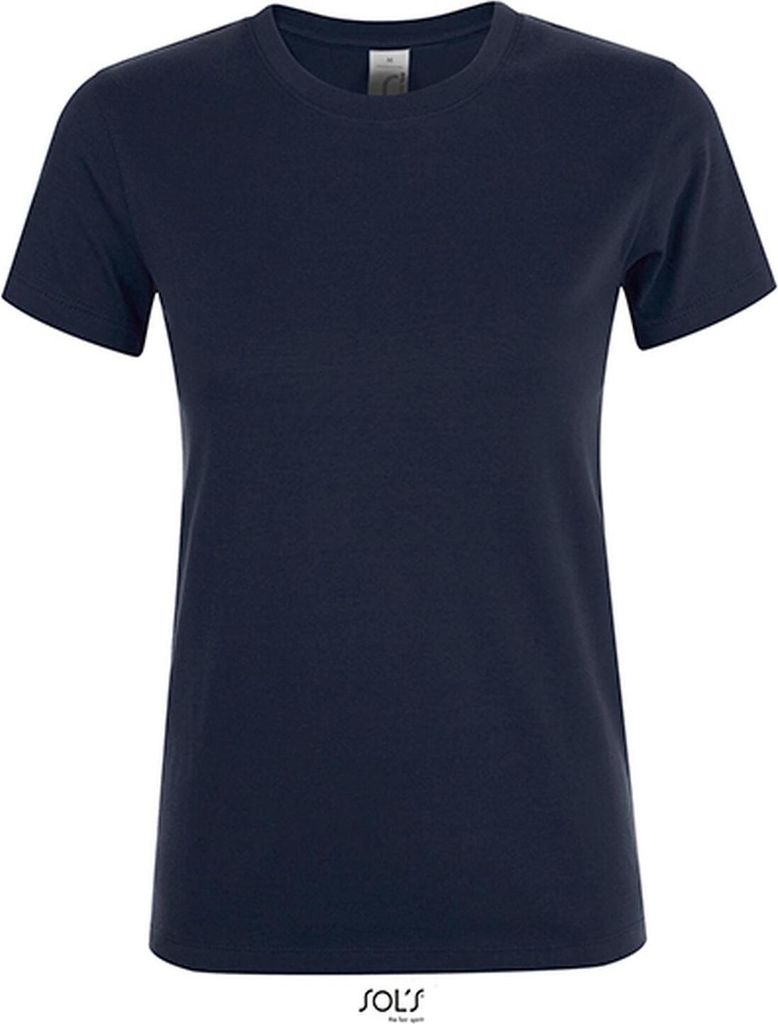 SOLs 01825 | Damen Regent T-Shirt / Halbgekämmte ringgesponnene Baumwolle - Farbe: Navy - Größe: 3XL