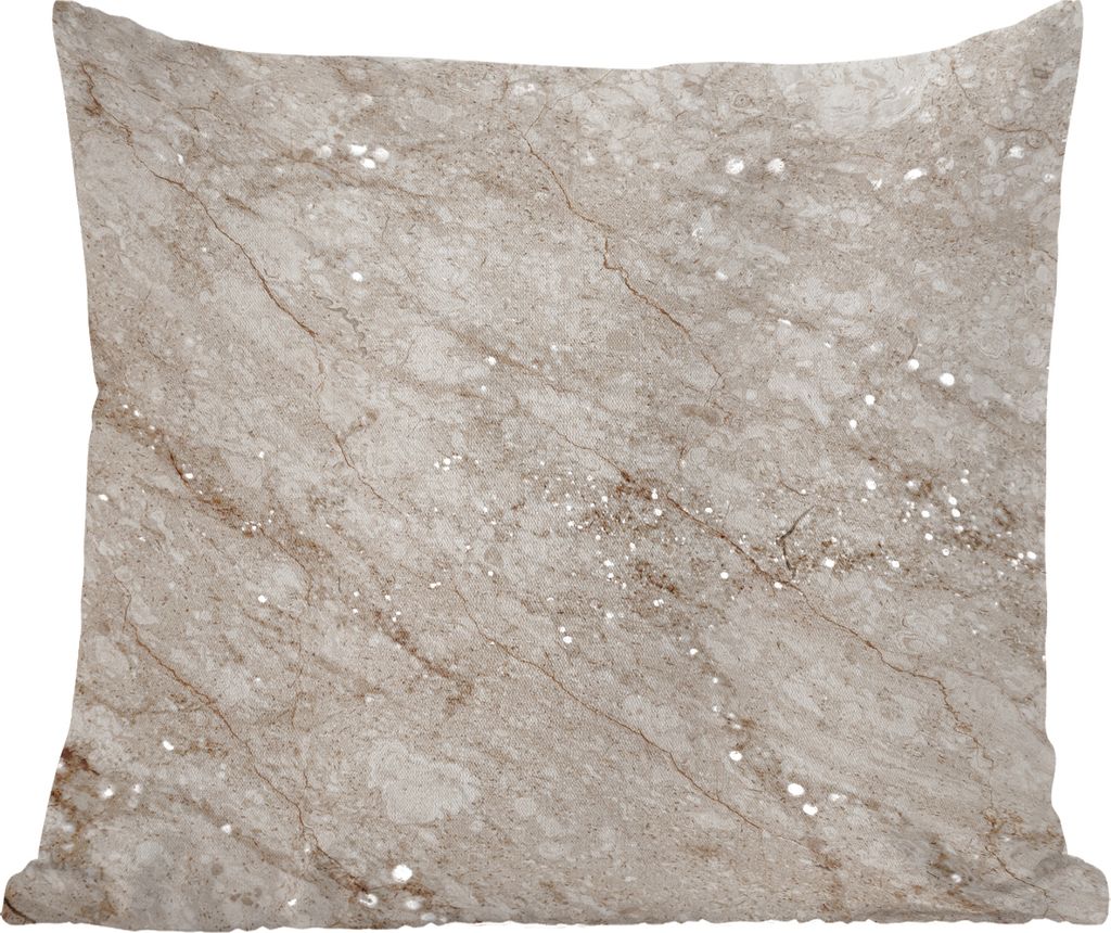 MuchoWow Zierkissen Sofakissen Wohnzimmer Dekokissen 50x50 cm Marmor - Muster - Luxus - Komfort - Sofakissen