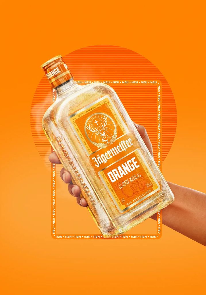 Jägermeister ORANGE Kräuterlikör, 33% Vol. 0,7 l