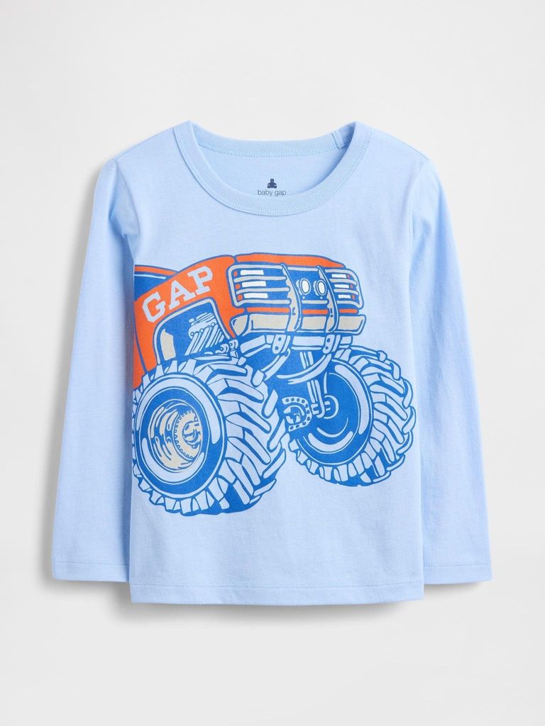 GAP Baby-T-Shirt mit Aufdruck 12-18M