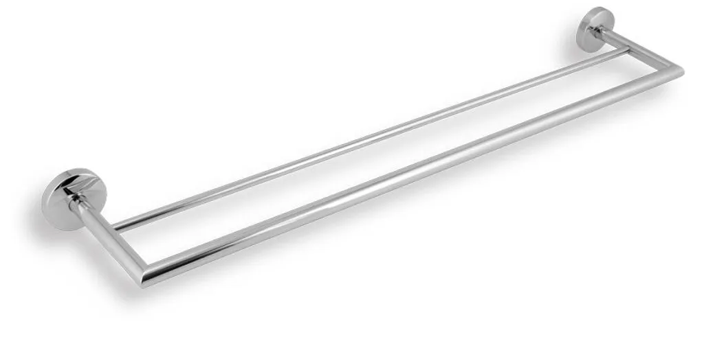 Novaservis Metalia 11 0125,0 Porta Asciugamani Doppio 65cm Cromo