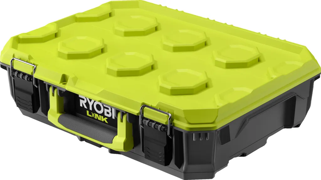 Valise Outils Ryobi RSL101 Système Link 18,8L avec Verrous Métalliques