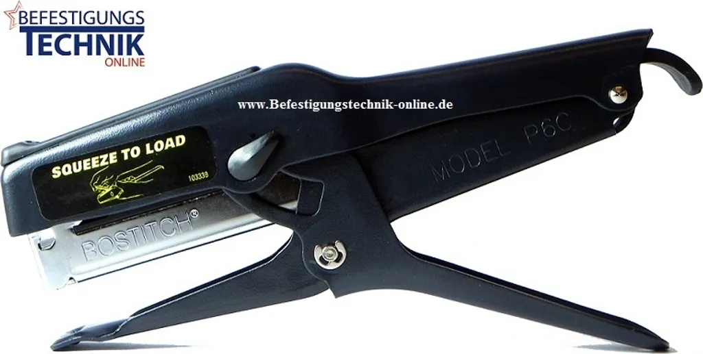 Bostitch P6C-8 Agrafeuse à Pince Manuelle pour Agrafes STCR5019 6-10mm
