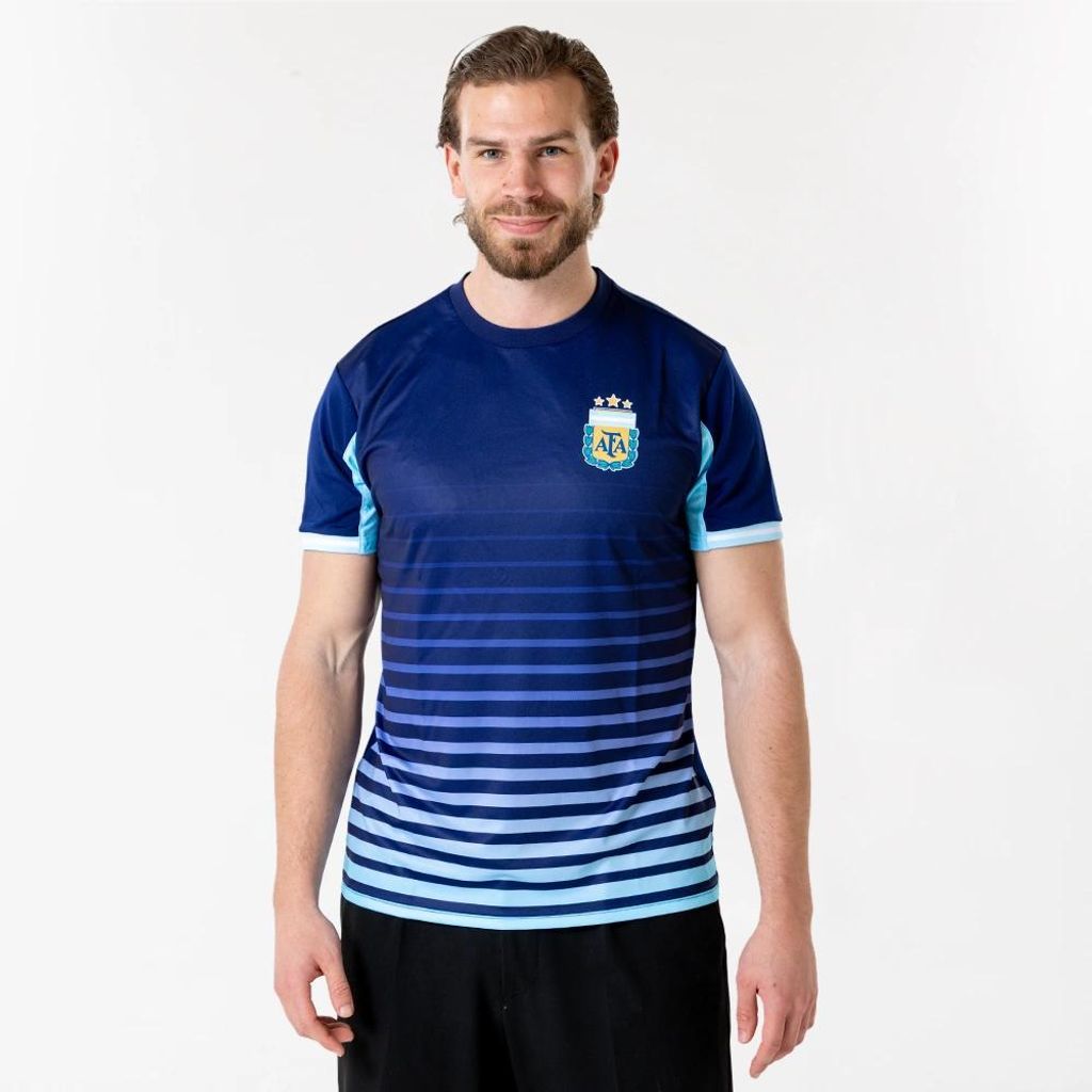 Argentinien Fußballtrikot Herren - Größe S bis XXL - Fußballbekleidung - 100% Polyester - Offizielle Fanartikel