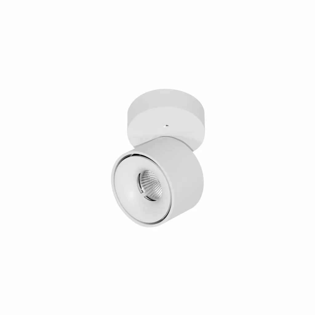 Applique LED Tricolore orientable 7W blanche avec variateur de teinte