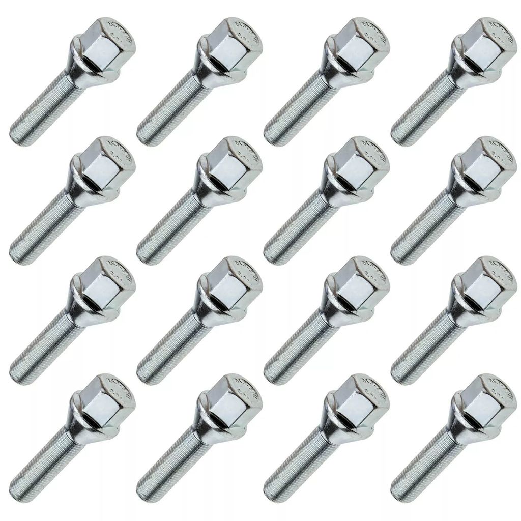 16x bullone ruota, M12x1,25, lunghezza filettatura: 33 mm, Immagine del prodotto 