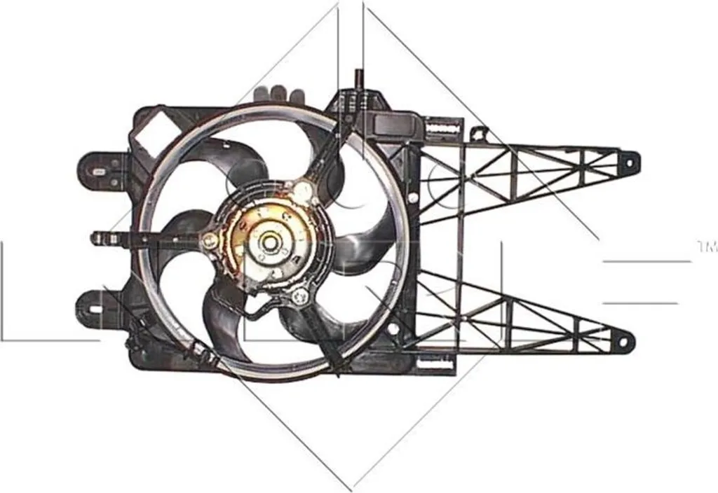 Remplacer ventilateur radiateur Fiat Punto en panne OE 46524605