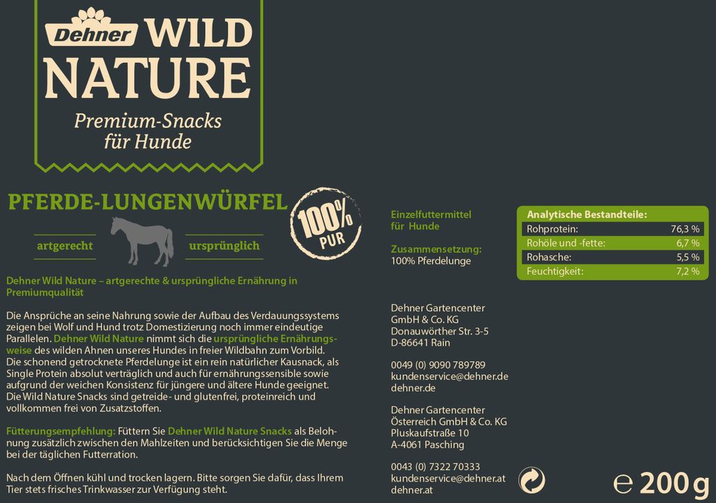 Tundra Snack Hundeleckerli – 83% Fleisch (Ente, Lachs, Wild), Getreidefrei, 100g, Für Aktive Hunde