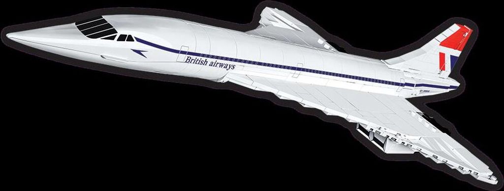 COBI 1917 Concorde z Brooklands Museum, 1:95, 455 k Obrázek produktu 13