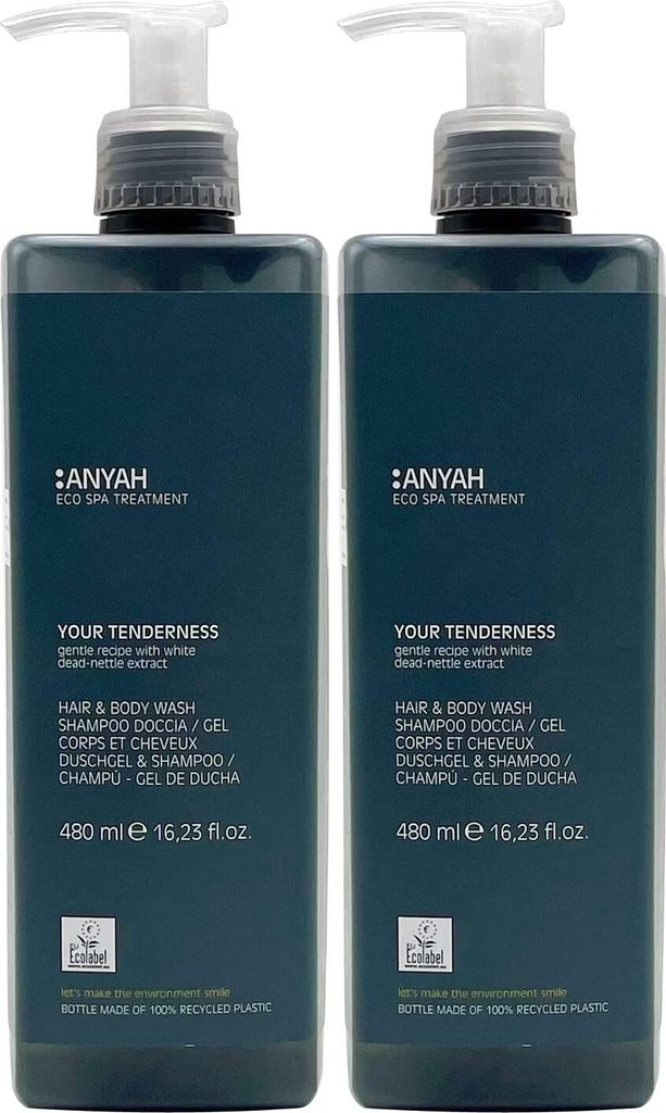 Sprchový šampón Anyah Delicate – obohatený o výťažok z Obrázok produktu 