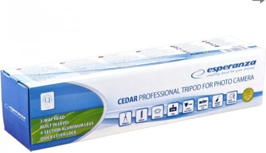 Esperanza Stativ pro fotoaparát Cedar EF108 Obrázek produktu 2