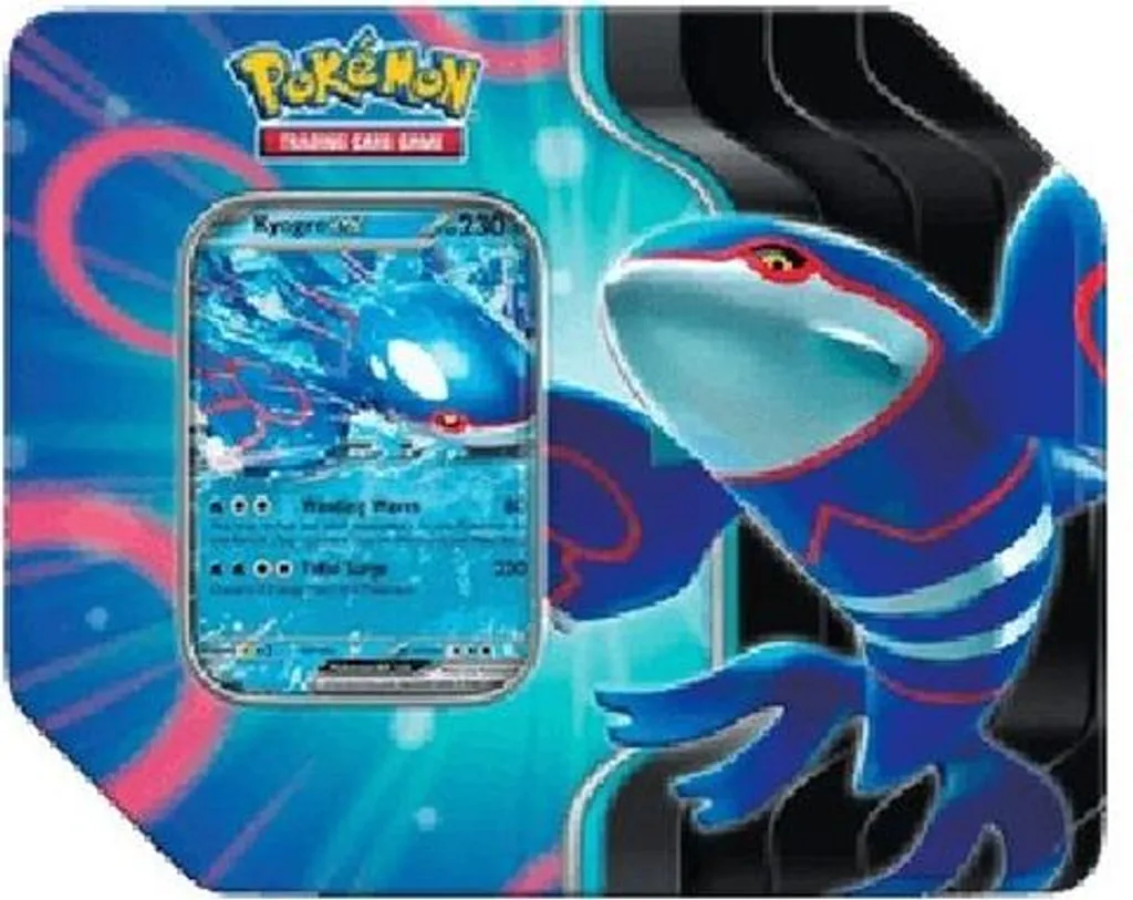 Boîte Pokémon Azure Legends : Kyogre ex, un coffret de cartes à collectionner
