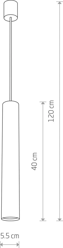 Lustre EYE 1xGU10 Laiton - Solution Éclairage Design pour Plafonds Hauts - 2