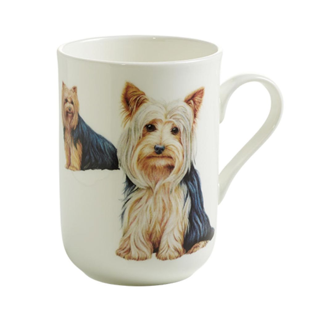 PETS Becher Yorkshire Terrier Hund, Bone China Porzellan, Produktbild 