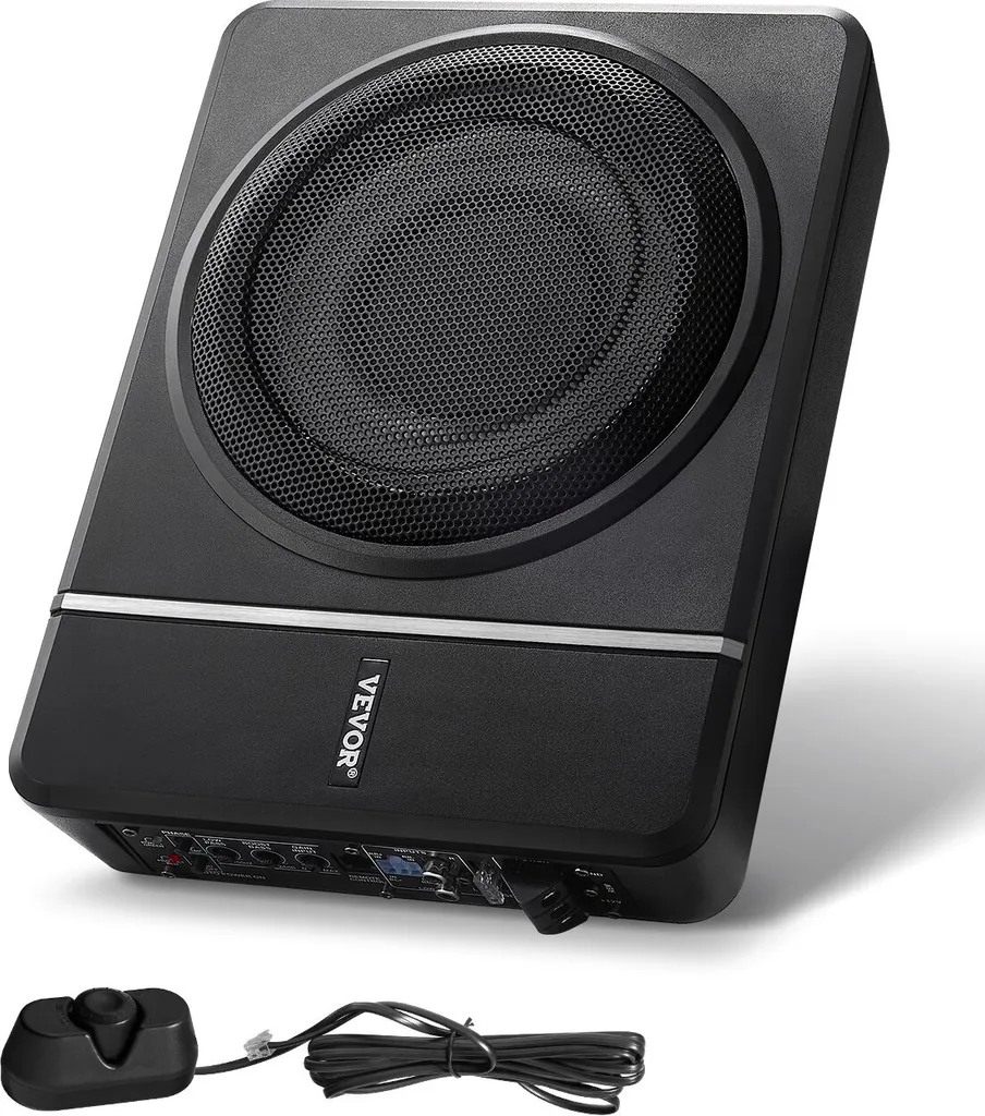 Gagnez de la place avec ce caisson de basses voiture mince 240W 8''