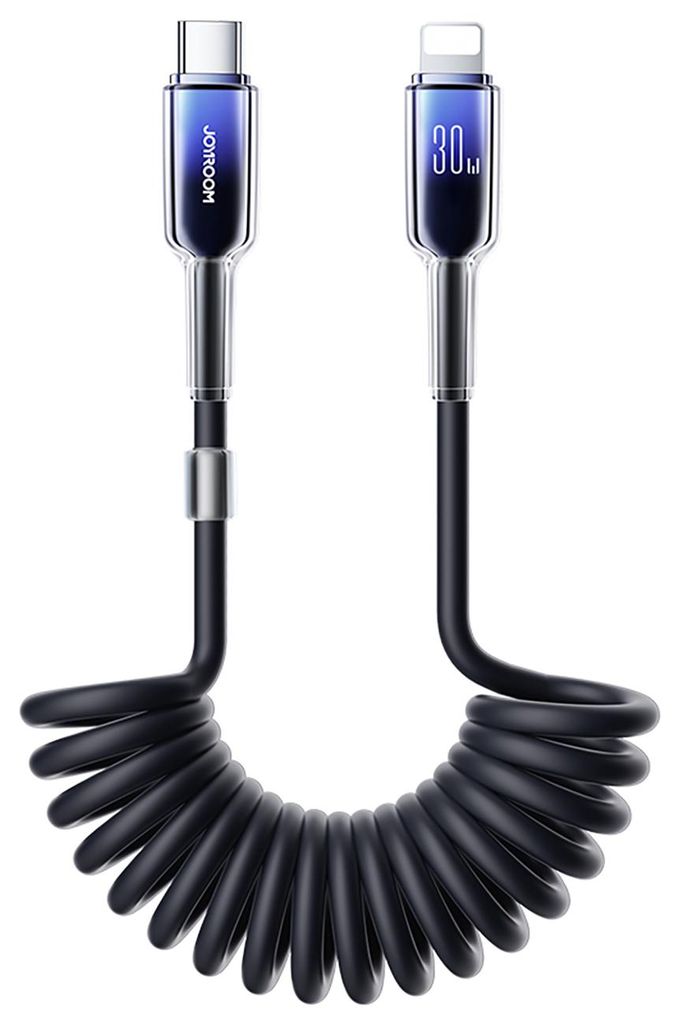 Câble Usb-C Lightning Joyroom S-A43 30W 1,5M Czarny Image du produit 