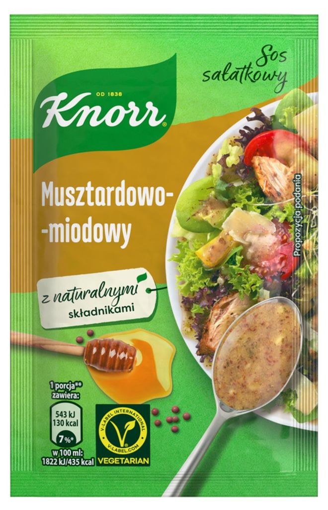 Knorr Sos sałatkowy musztardowo miodowy 8 g Zdjęcie produktu 