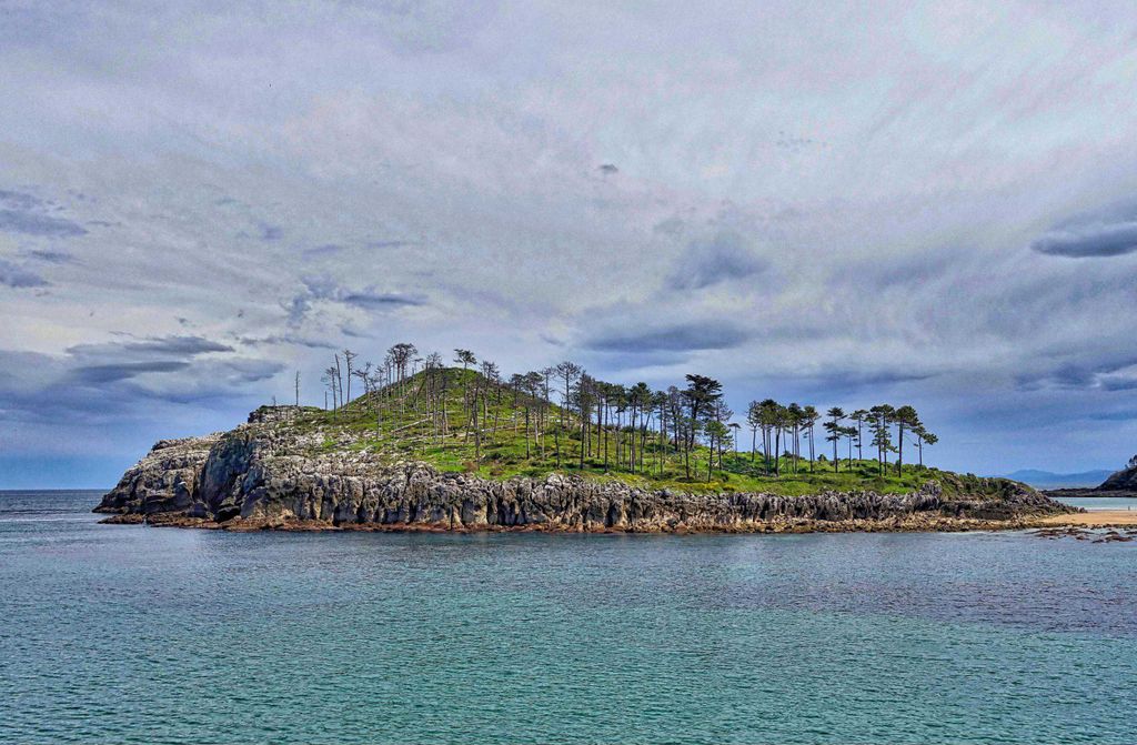 hansepuzzle 10238 - Insel Puzzle, 500 Teile, Natur, 46,0 x 30,0cm mit hochwertiger Aufbewahrung, Kartonbox und wiederverschließbarem Beutel