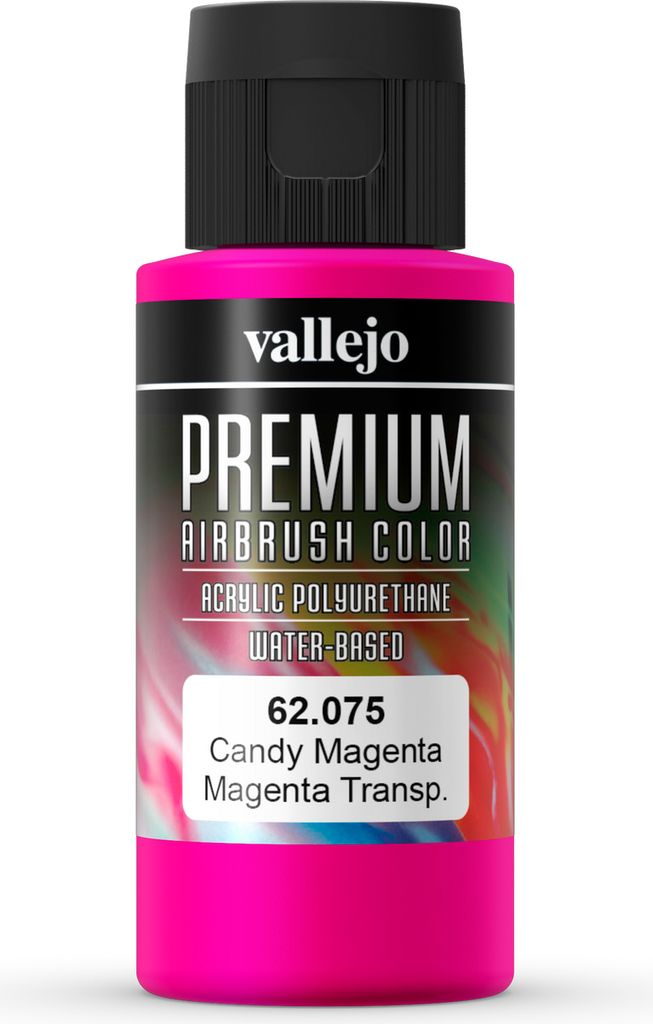Premium Color Vallejo 62075 Candy Magenta 60ml Airbrush Farbe