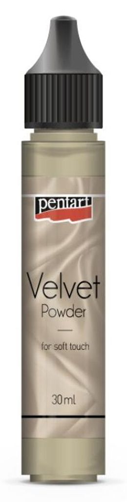 Aksamitny proszek do dekorowania Pentart - beżowa 30 ml Zdjęcie produktu 