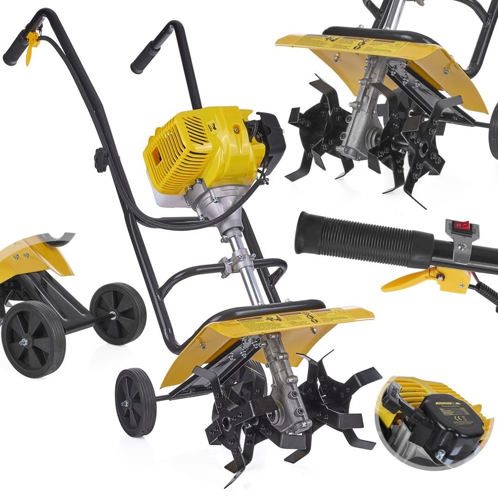 GEKO Motoculteur à essence 37 cm, 2,6 kW G84008 Image du produit 
