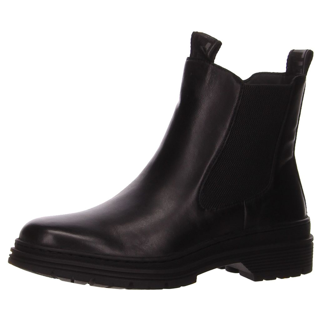 Tamaris Schlupfstieflette in schwarz, Gr. 40
