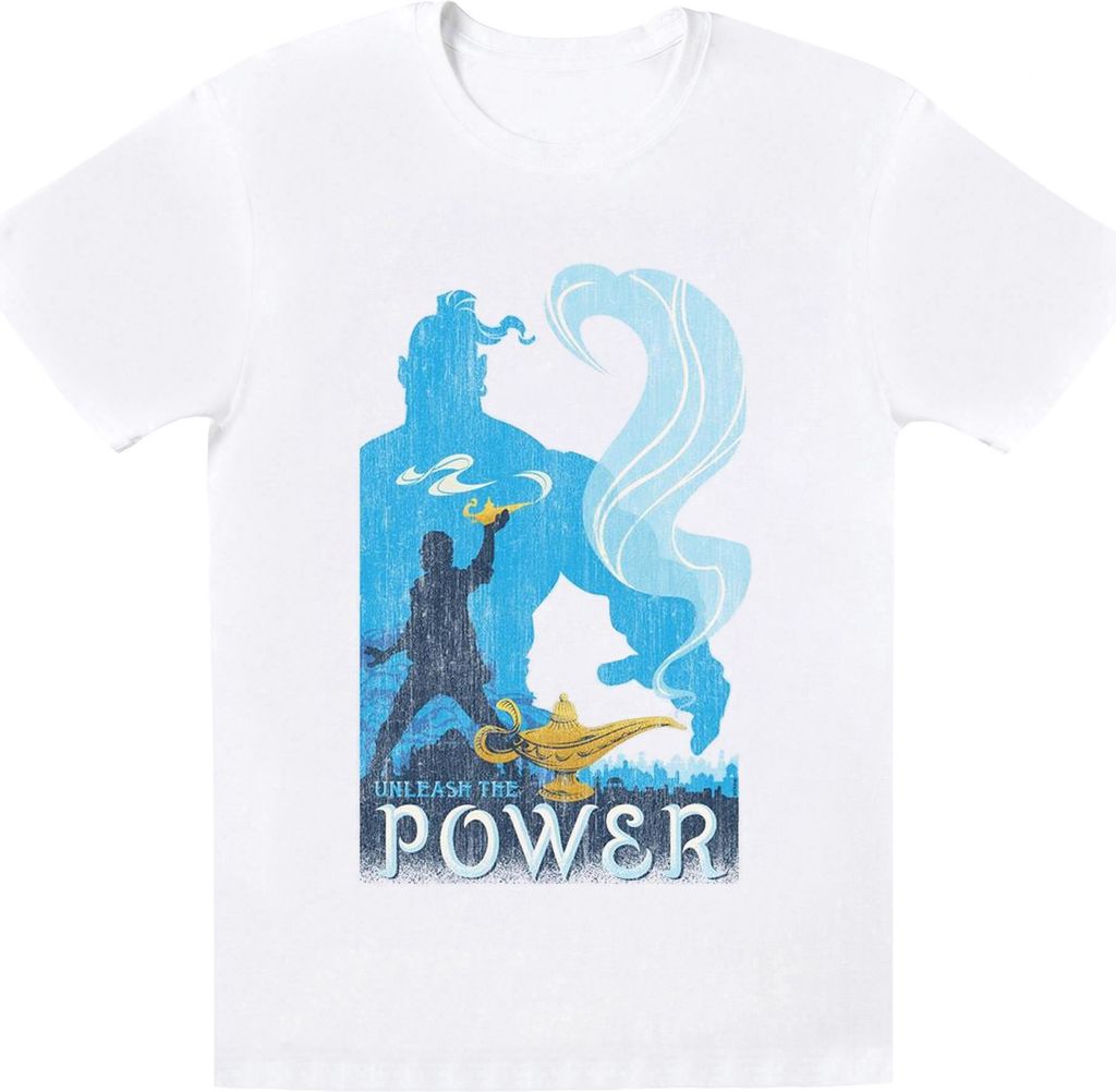 Disney - "Unleash The Power" T-Shirt für Damen BI8176 (M) (Weiß)