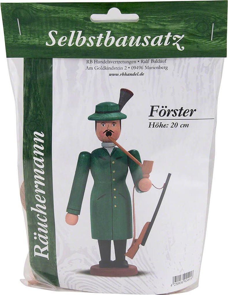 Bastelset  Förster (20cm) Räuchermann von Erzgebirge-Palast Produktbild 