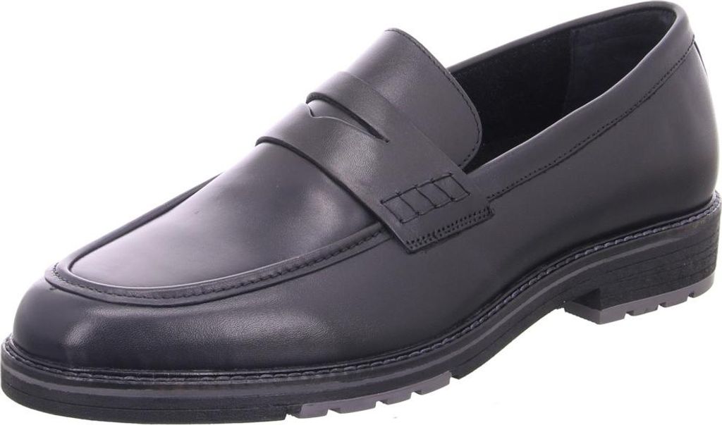 Ara Herren Slipper aus echtem Leder mit Gummisohle für Business-Anlässe