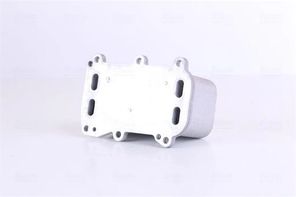 Refroidisseur d'huile NISSENS 91253 robuste en aluminium pour Mercedes