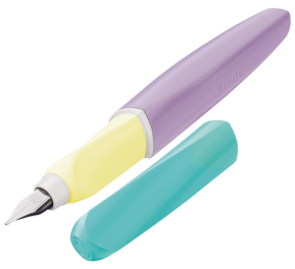 Pelikan Twist Color Blocking, Lila, Mintfarbe, Produktbild 