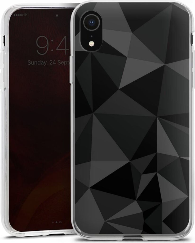 DeinDesign Handyhülle für Apple iPhone Xr Silikon Hülle Case Smartphone Schutzhülle Abstrakt Geometric Muster