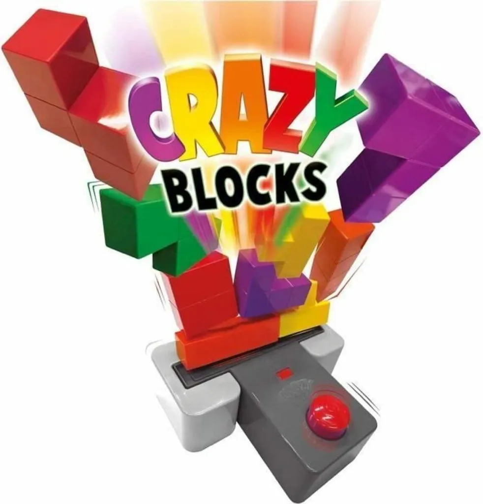 Jeu de Construction Crazy Blocks Educa Multicolore pour l'Éveil Créatif - 3