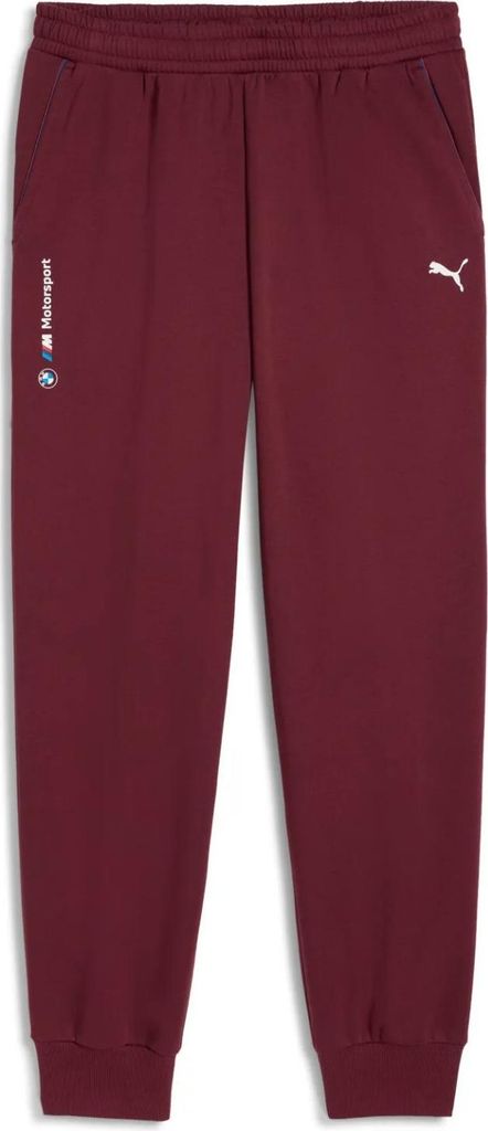 Puma BMW MMS ESS Fleece Motortsport Jogginghose Herren, Größe:XL, Farbe:Rot
