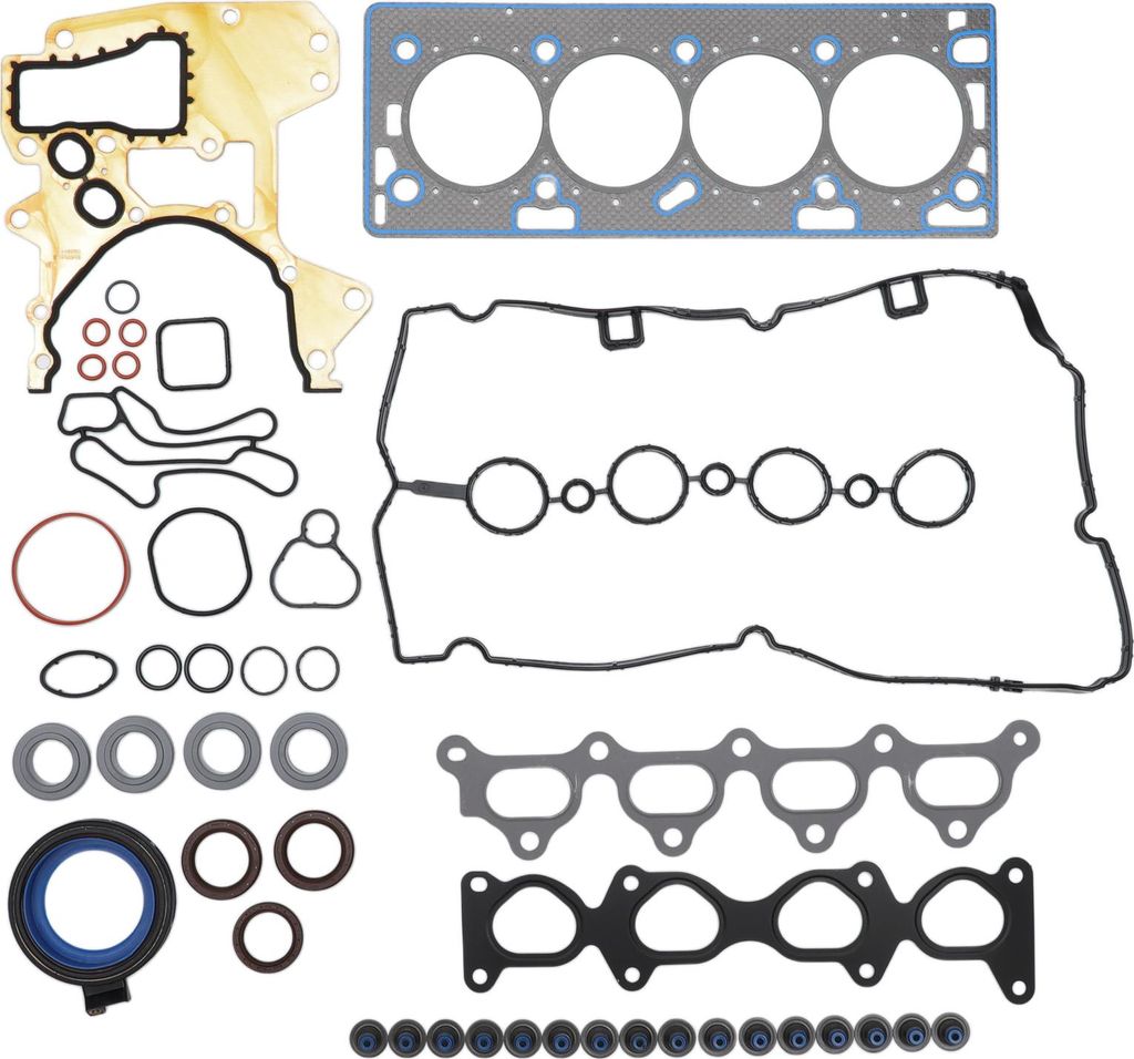 Zylinderkopfdichtungssatz Nr. 55568527 Motorenventildichtungssatz für Opel AGILA-A 2000 - 2008 Gummi, Metall Effizienz Dichtung