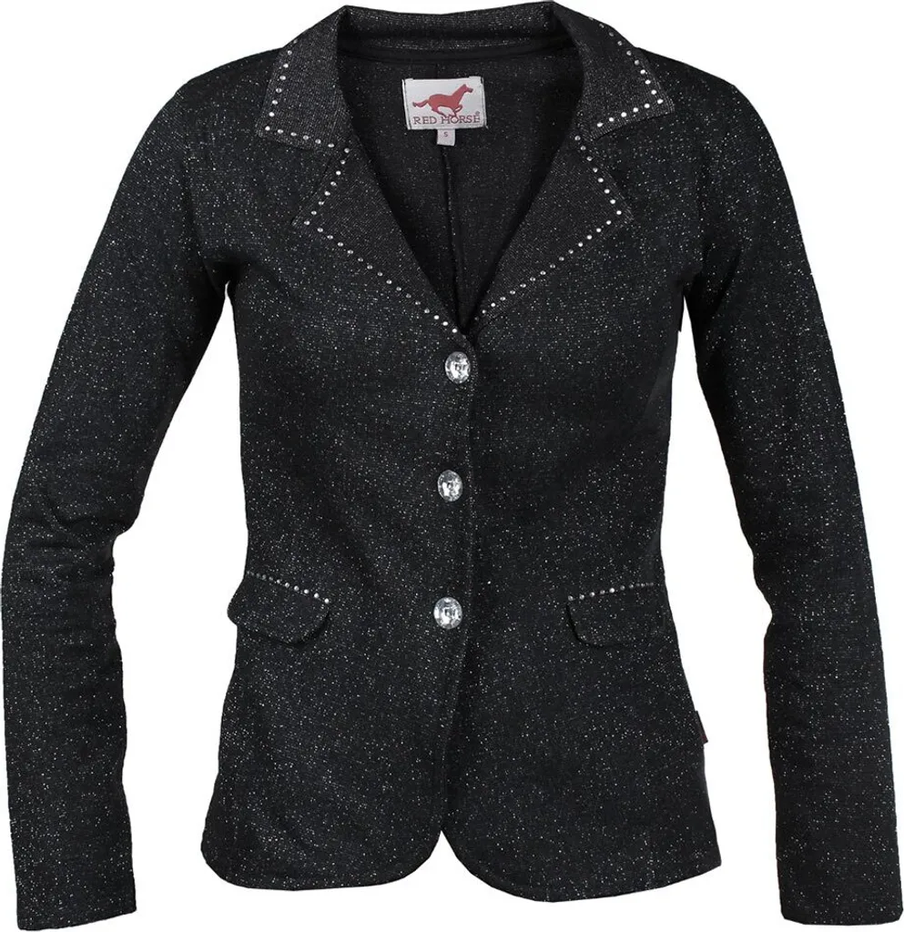 Veste d'équitation Noire Redhorse Pirouette Taille S pour Cavalière